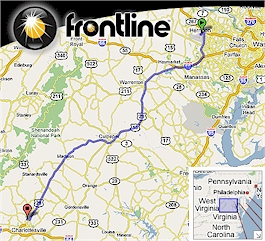 Directions/Map to the Charlottesville Office