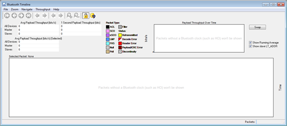 Bluetooth Timeline Packet Missing BT Clock