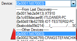 BPA 600 Datasource Multiple Classic Device List