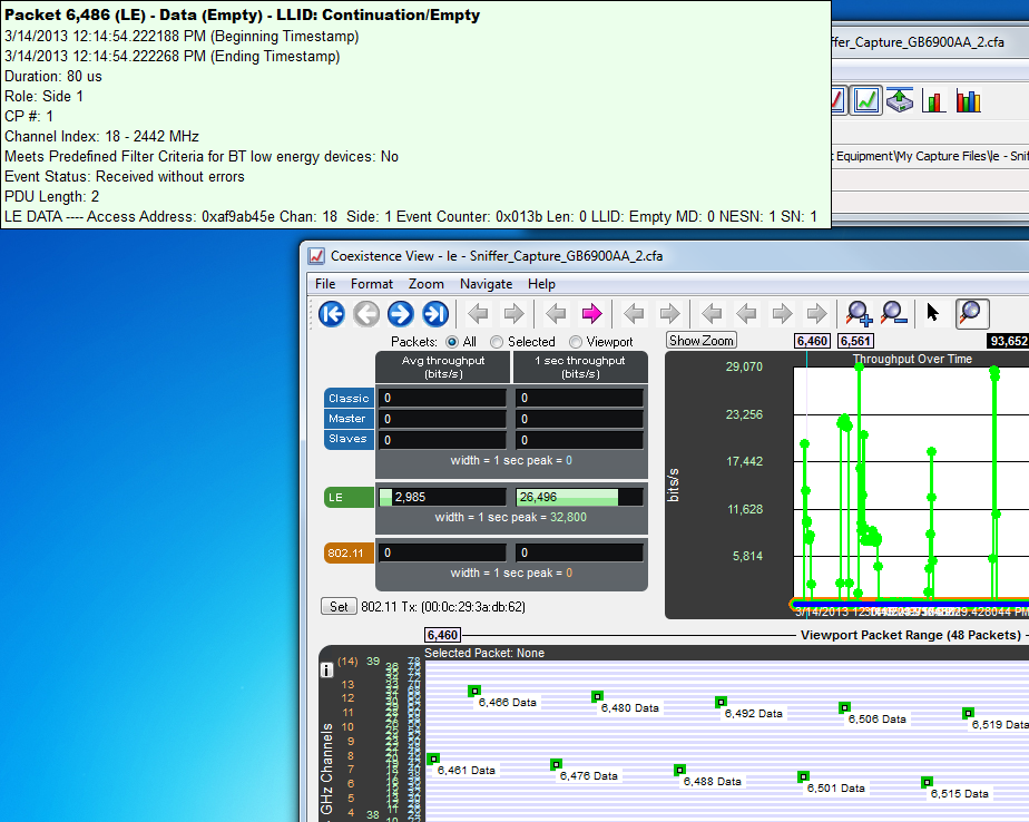 Coexistence View Tooltip Shown in Computer Screen