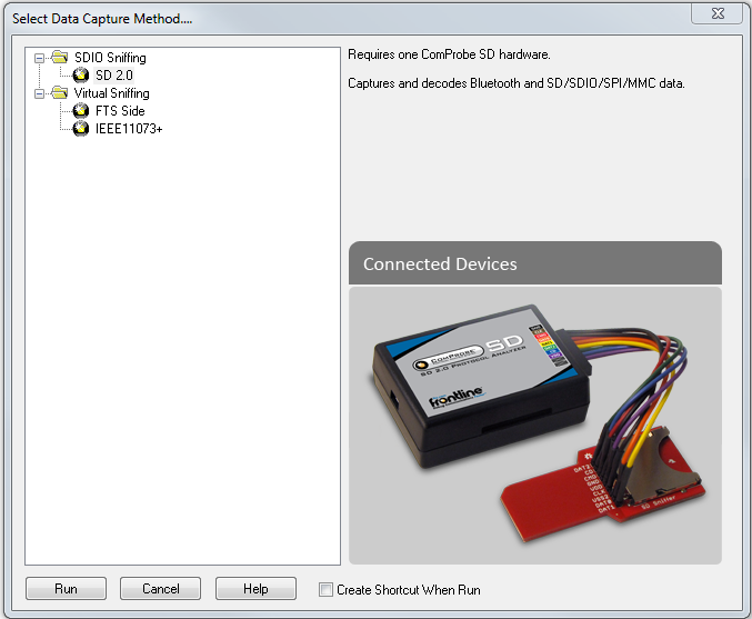 SD Data Capture Method