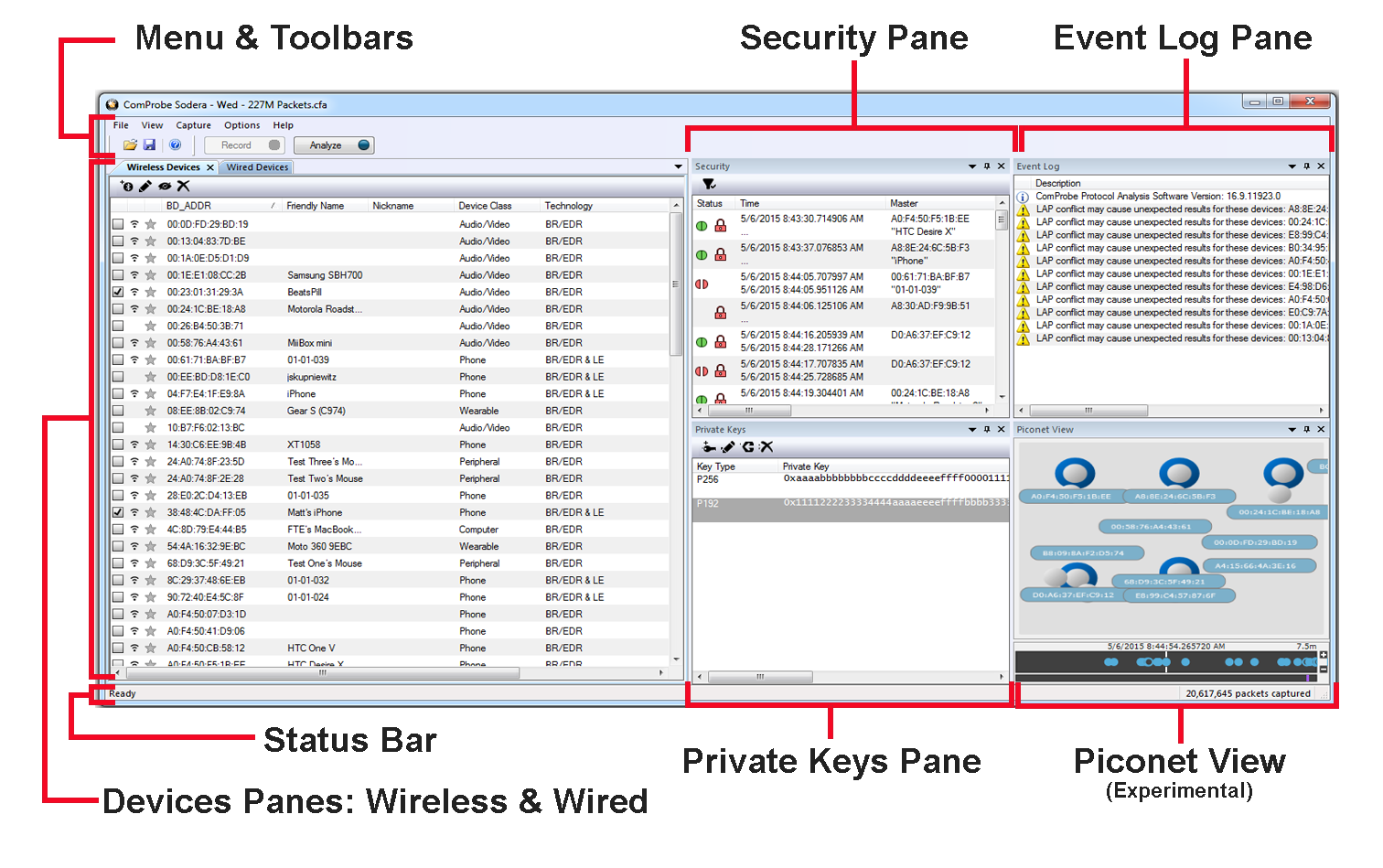 Sodera datasource window