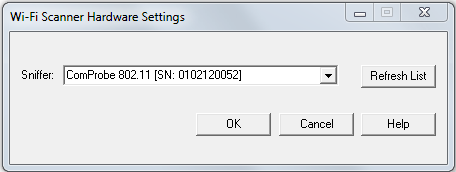 802.11 Hardware Setting